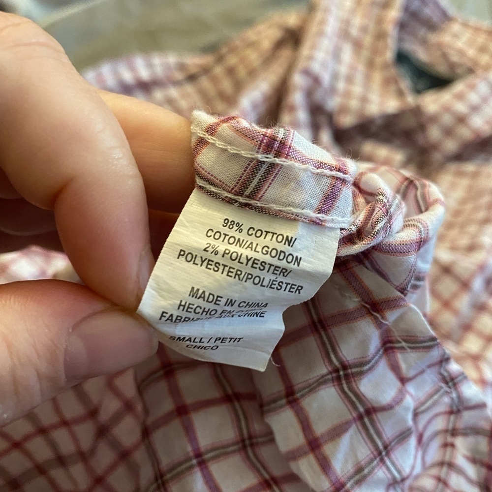 Rails Plaid Windowpane Cotton Button Down Shirt - image 4